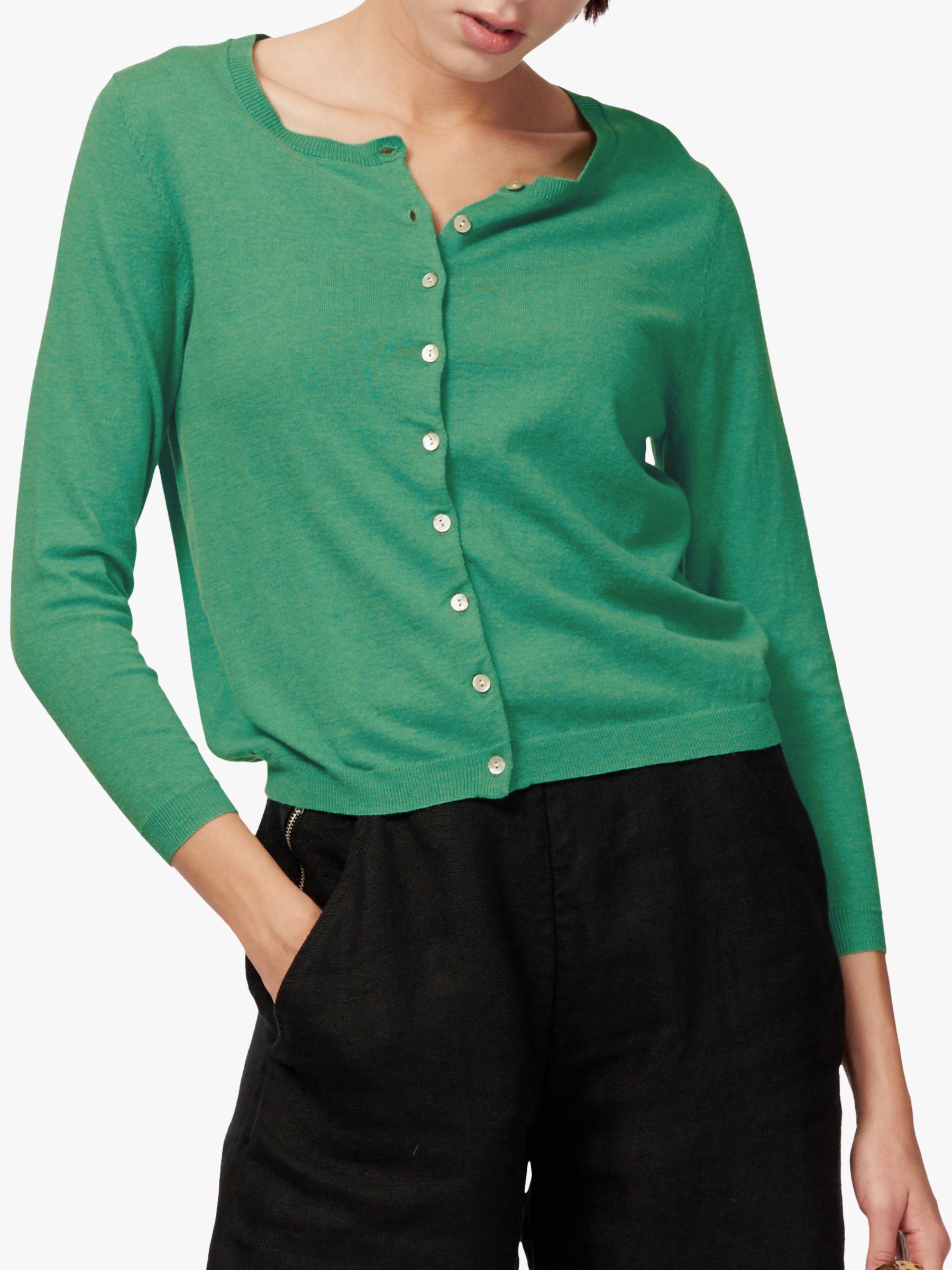  Brora  Pure Cotton Cardigan  at John Lewis Partners