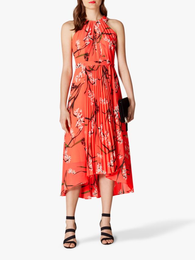 Floral pleated dress karen clearance millen