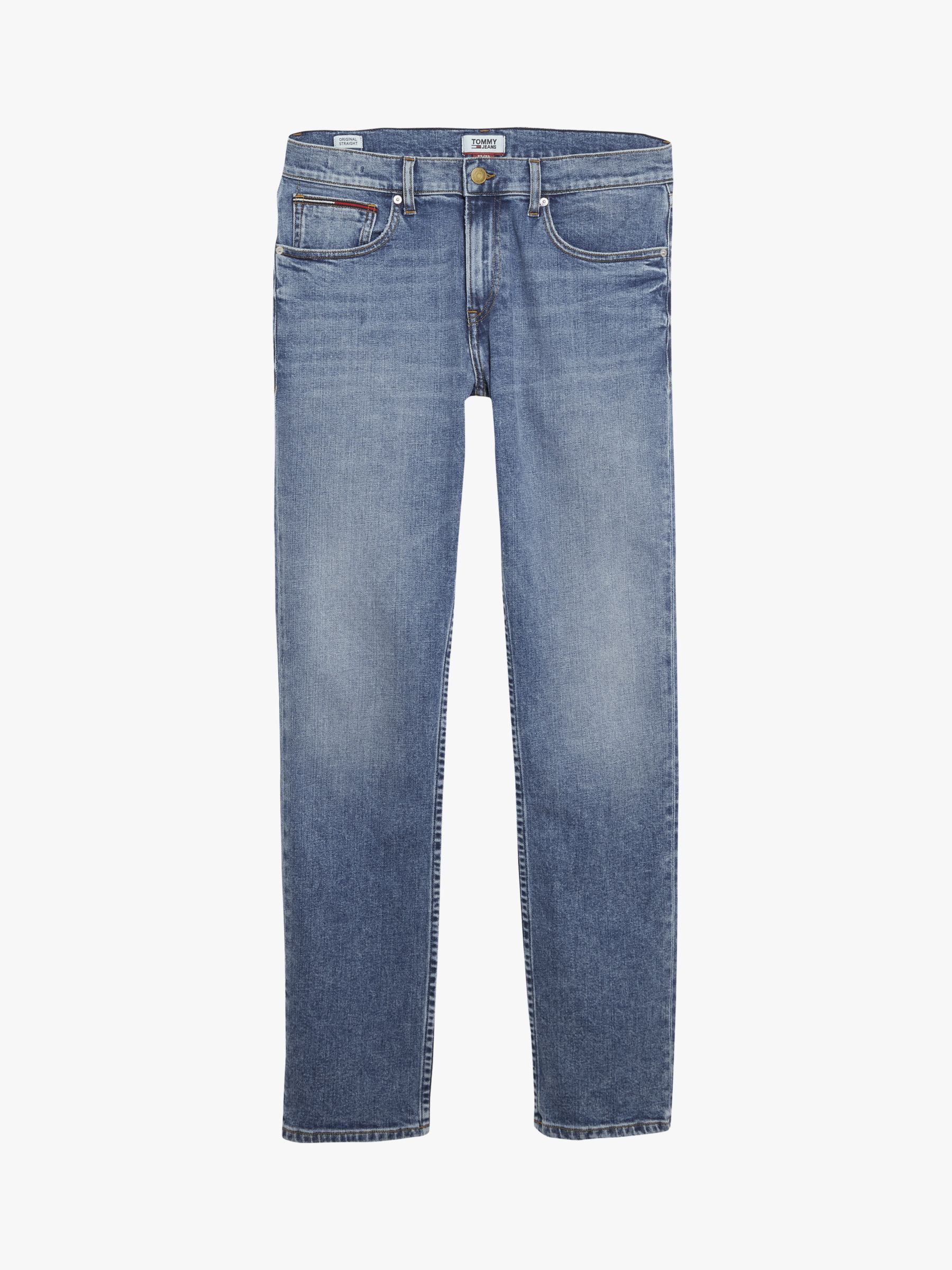 Tommy Jeans Ryan Original Straight Jeans, Dallas Mid Blue