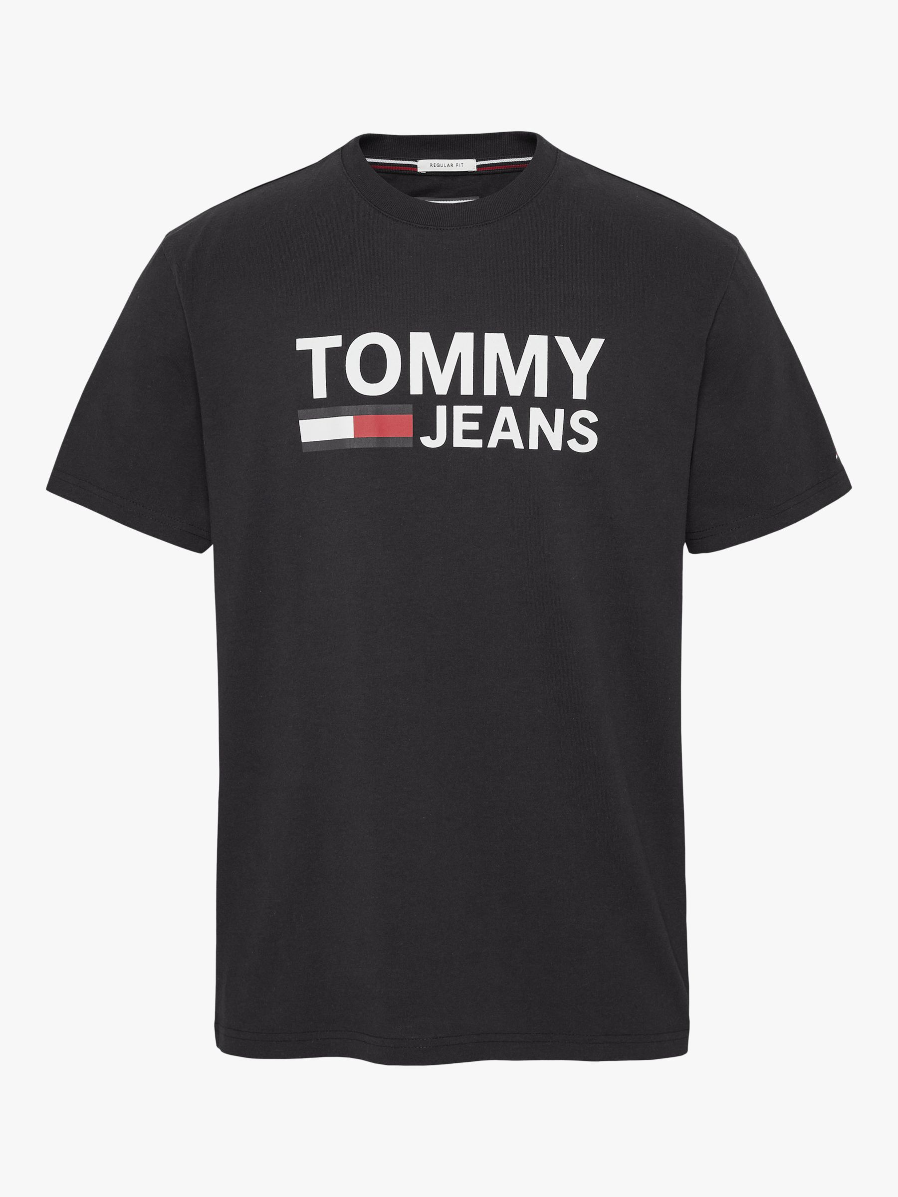 Tommy Jeans Classic Logo T-Shirt, Tommy Black