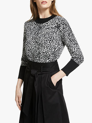 Somerset by Alice Temperley Leopard Print Jumper, Shell