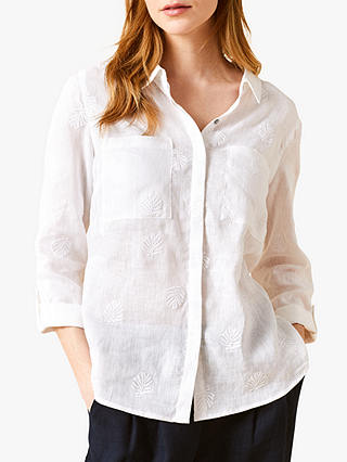 White Stuff Roller Linen Shirt
