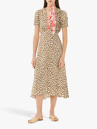 Gerard Darel Gabriella Leopard Print Dress, Multi