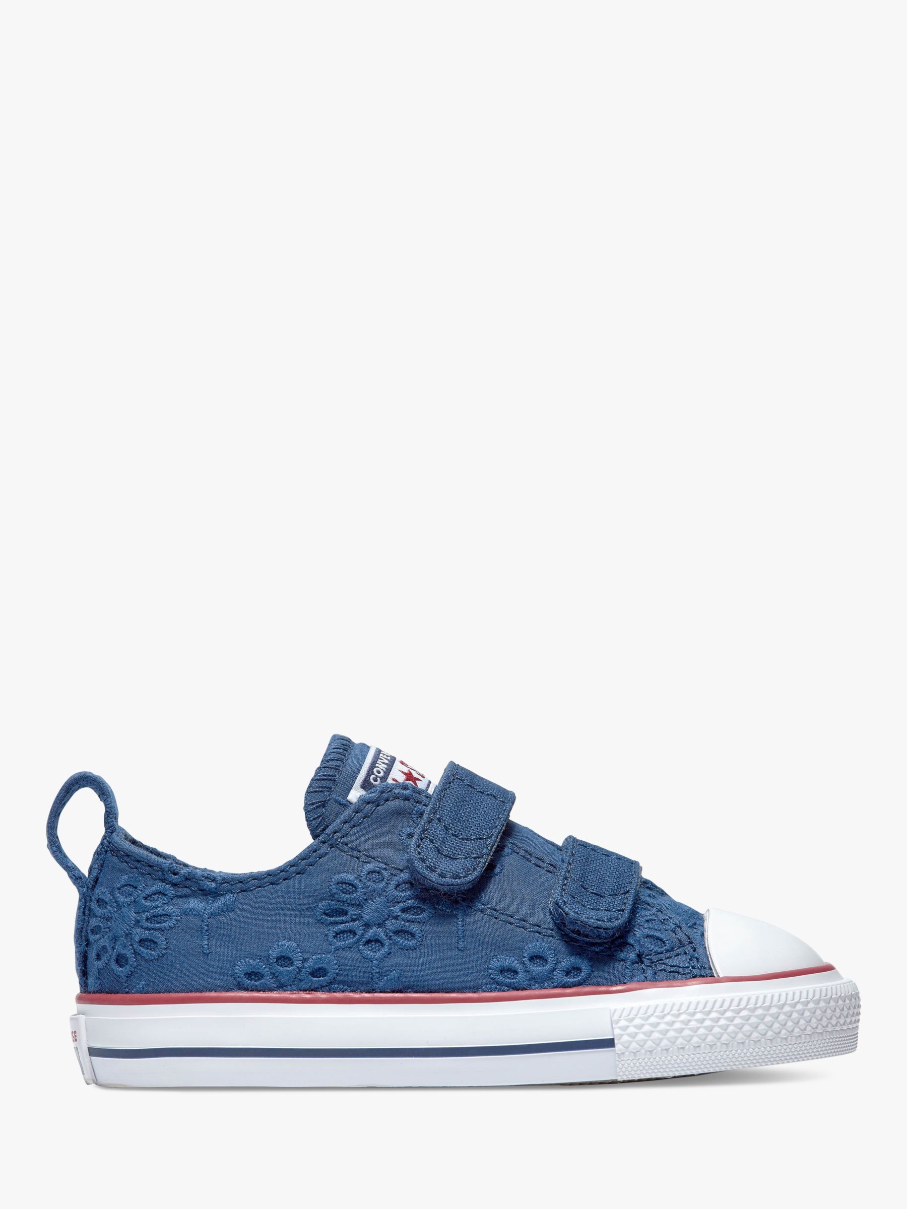 converse childrens navy all star trainers