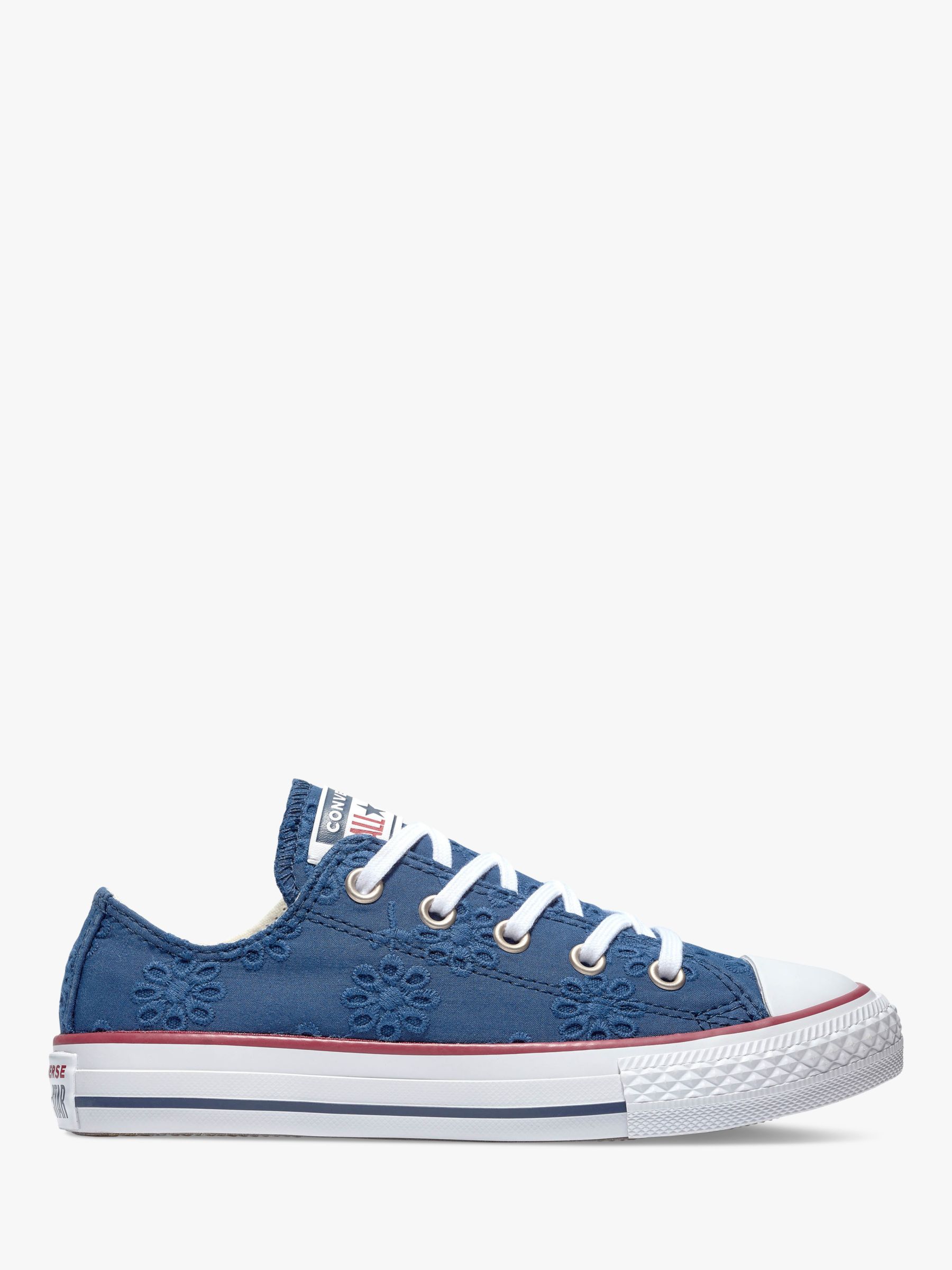 Converse Children's Chuck Taylor All Star Broderie Anglaise Trainers at  John Lewis \u0026 Partners