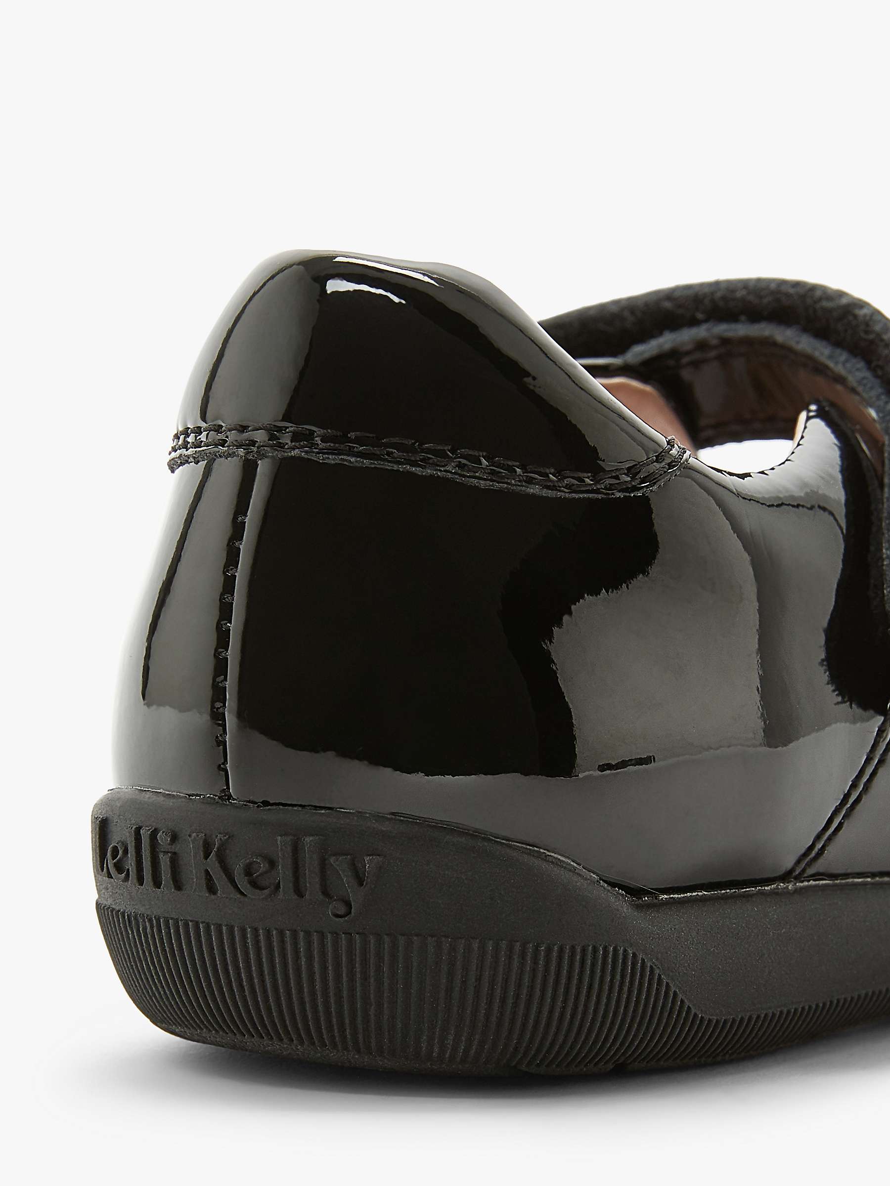 Buy Lelli Kelly Children's Elsa Leather School Shoes, Black Patent Online at johnlewis.com