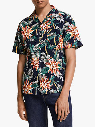 Penfield Gonzales Floral Shirt, Navy