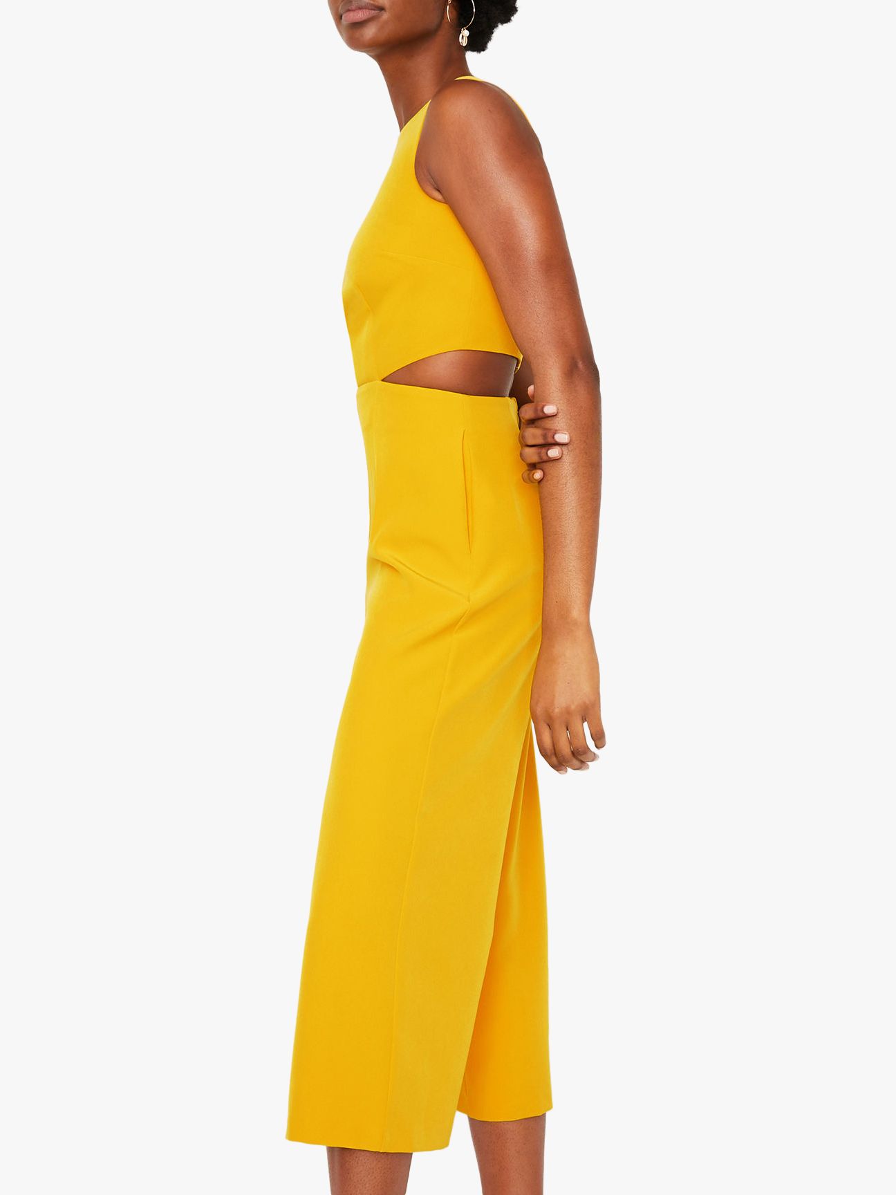 yellow jumpsuit warehouse