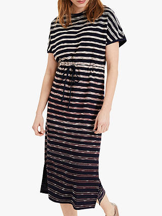 Phase Eight Ophia Ombre Dress, Navy/Multi