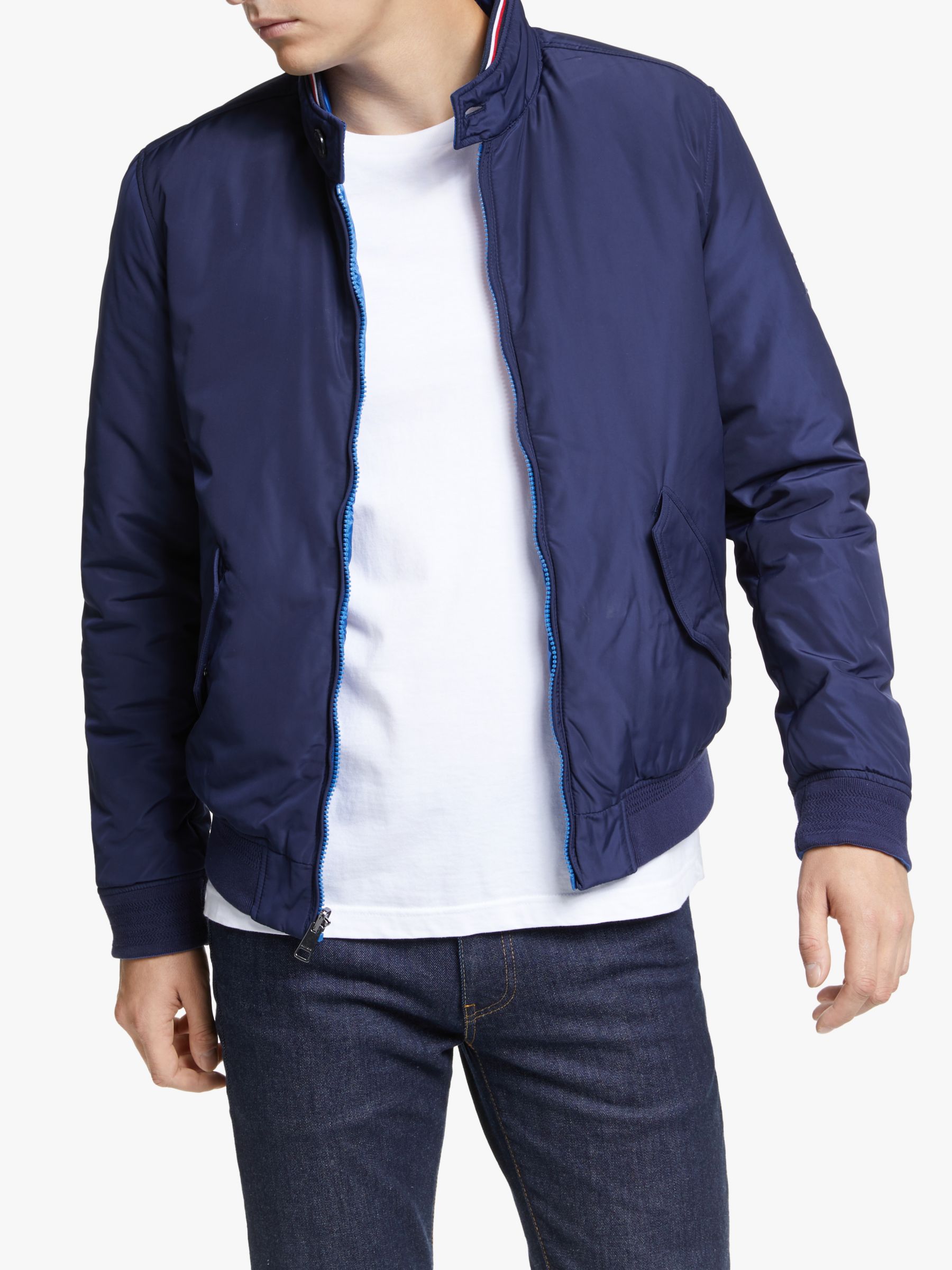 hilfiger jacket blue