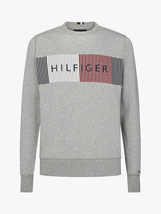 Tommy Hilfiger Logo Sweatshirt, Grey