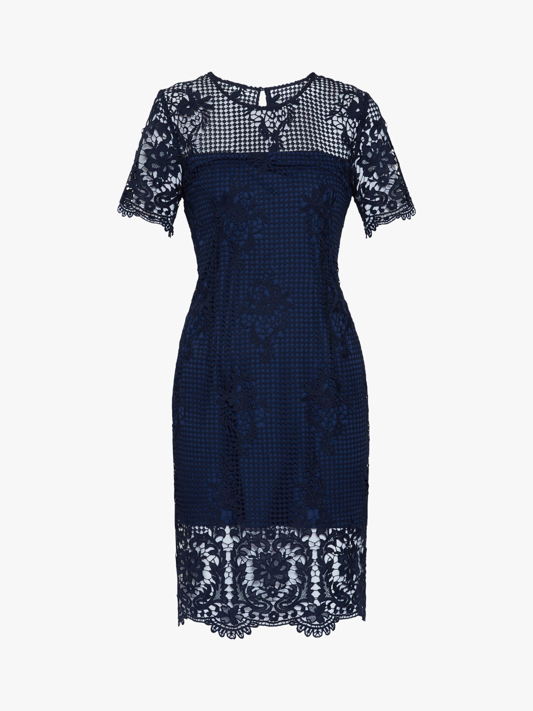 Gina Bacconi Luzetta Floral Lace Dress