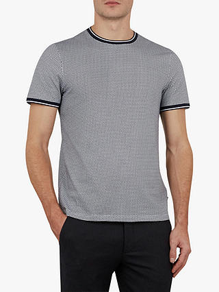 Ted Baker Geckoe Geometric Print Short Sleeve T-Shirt