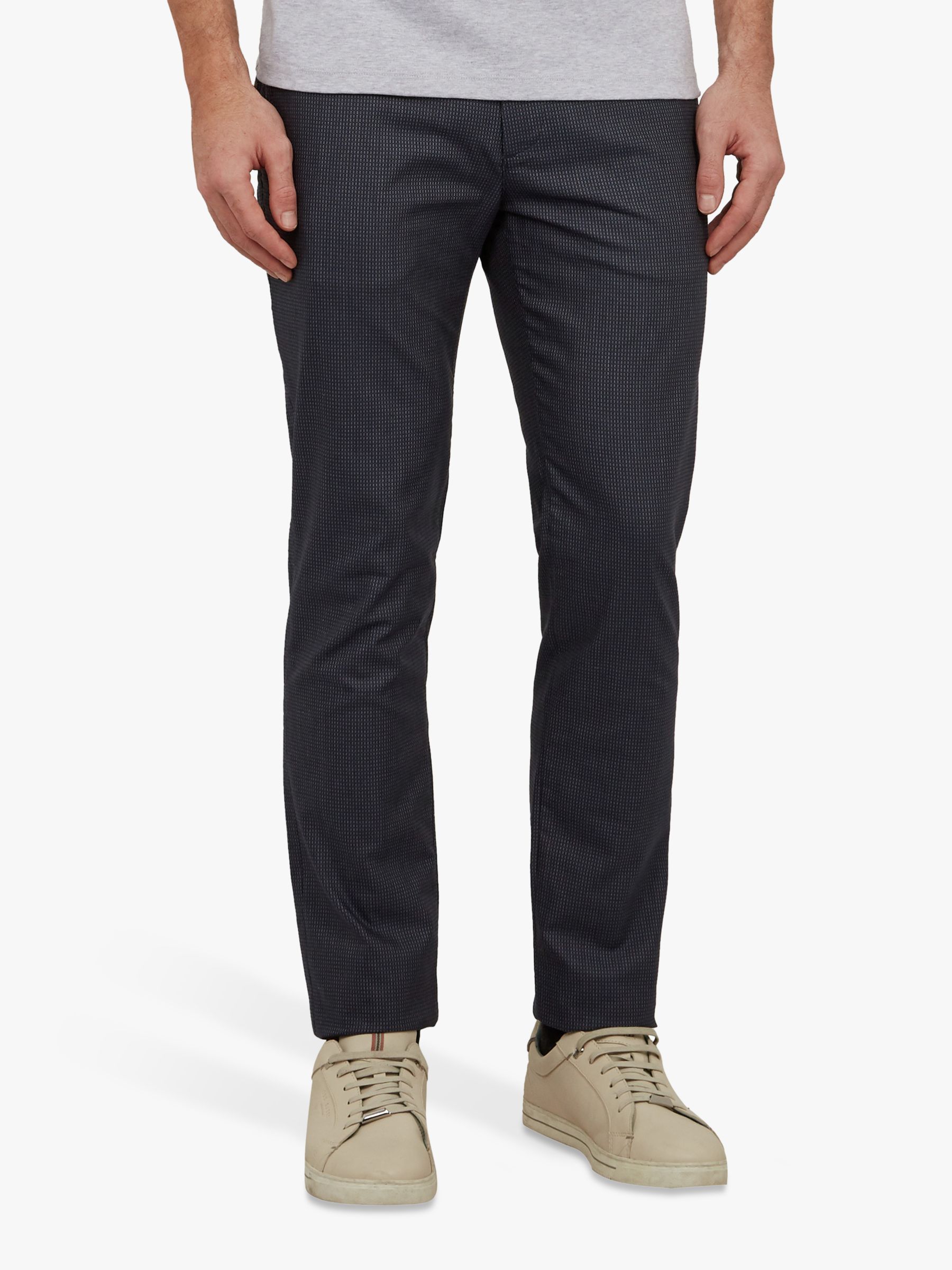 Ted Baker Stelim Slim Fit Textured Trousers