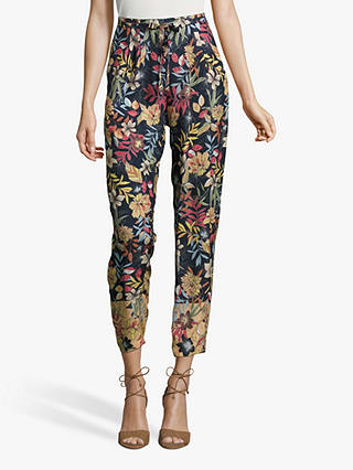 Betty & Co. Floral Print Trousers, Multi
