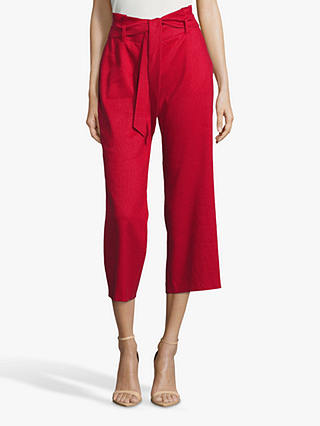 Betty & Co Cropped Tie Waist Trousers