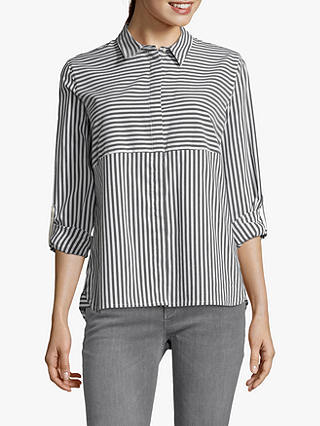 Betty & Co. Striped Shirt, White/Blue