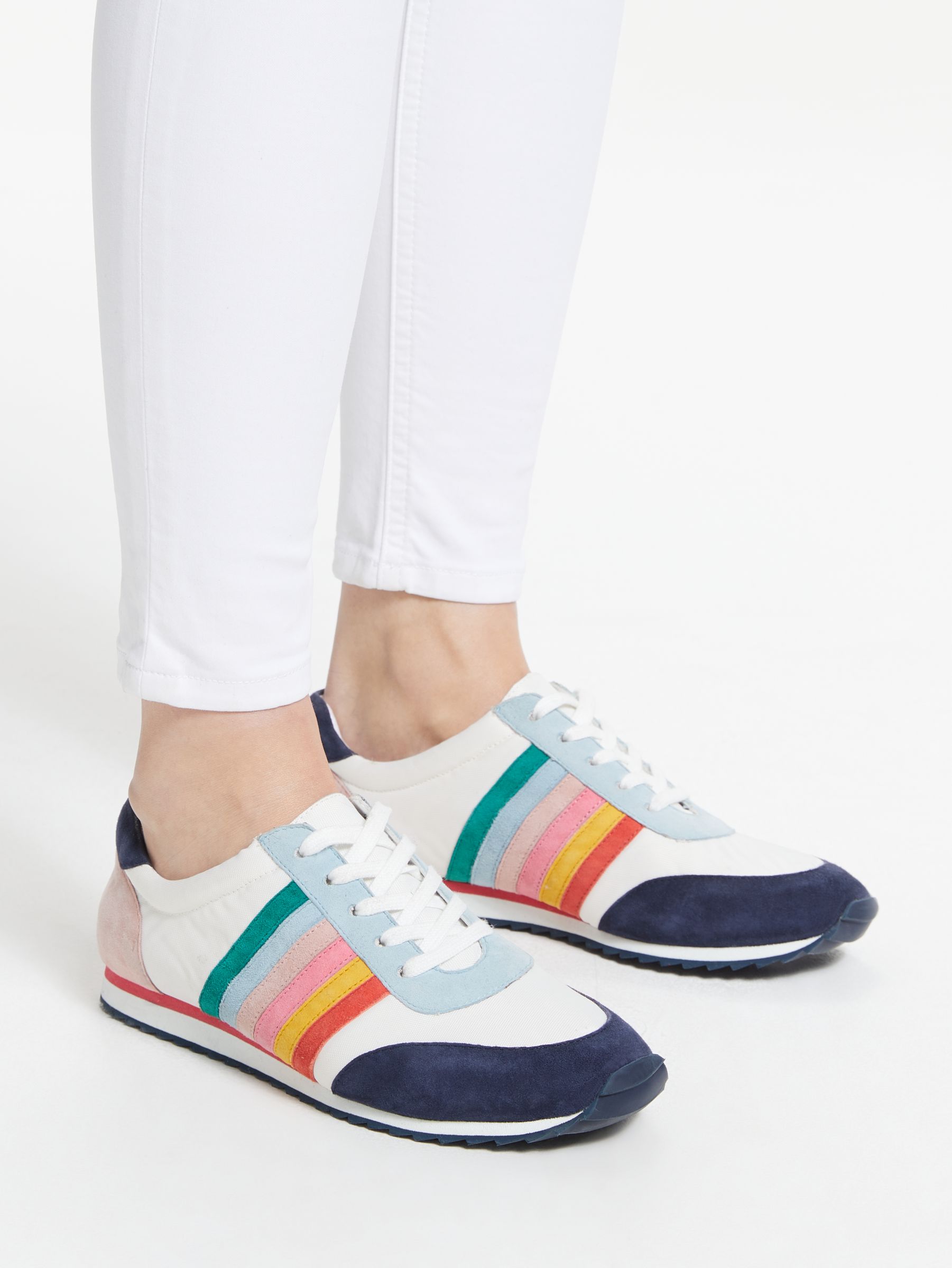 boden striped trainers