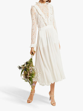 French Connection Clandre Lace Jumpsuit, Summer White