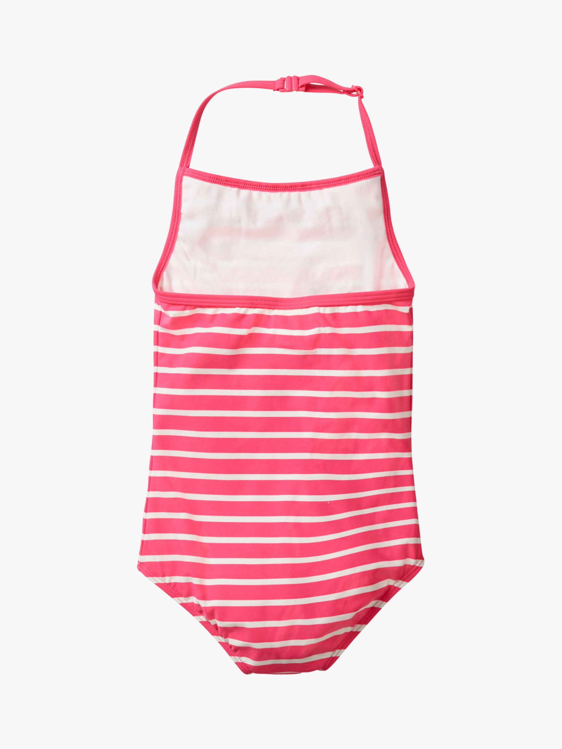Mini Boden Girls Unicorn Applique Swimsuit Pink At John Lewis And Partners