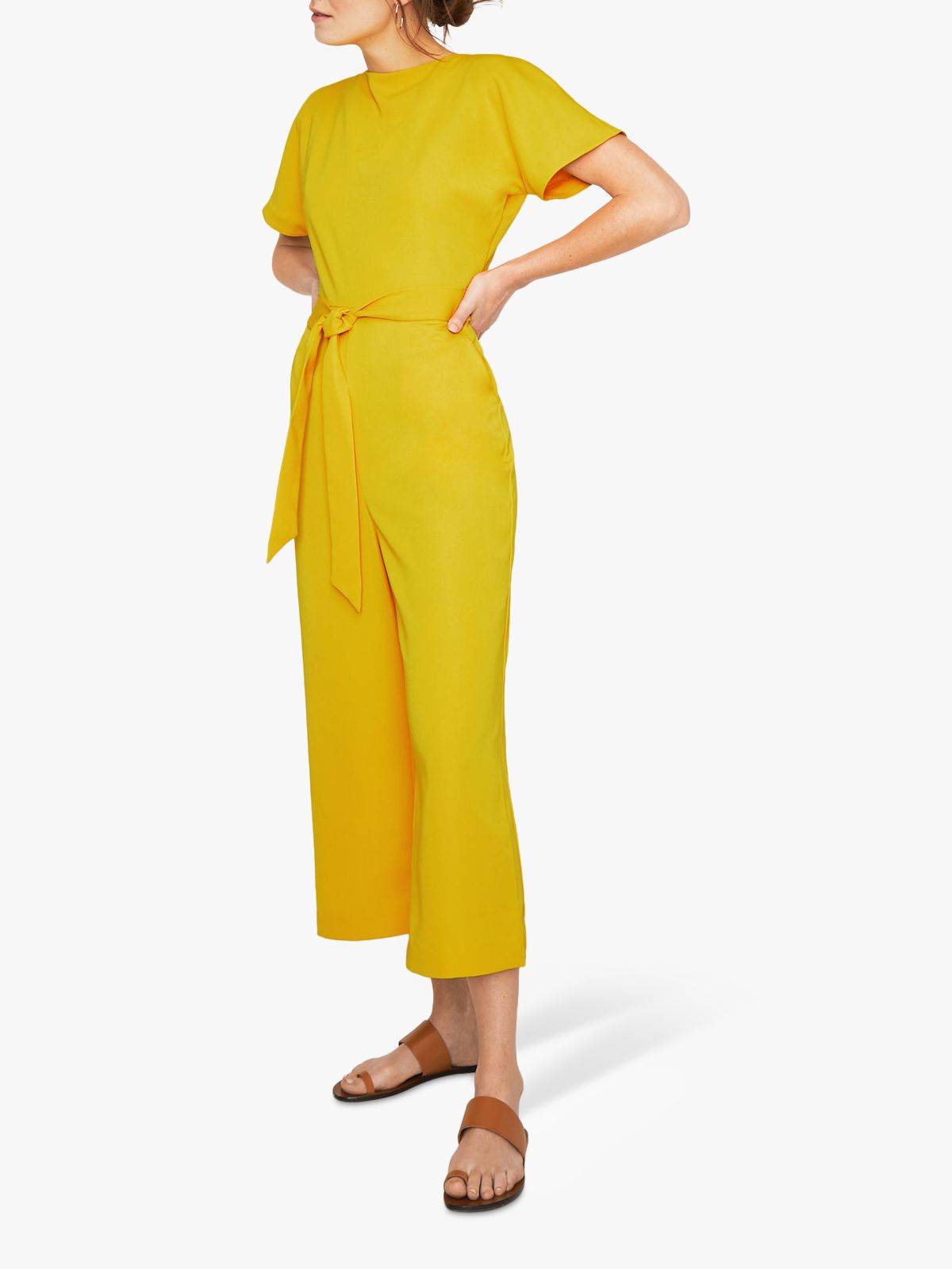 yellow jumpsuit warehouse