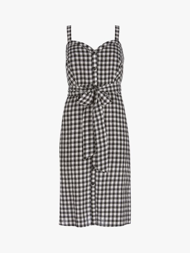 Mint velvet shop gingham dress