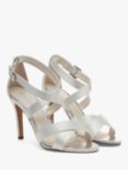 Rainbow Club Reese Stiletto Heel Sandals, Ivory Satin