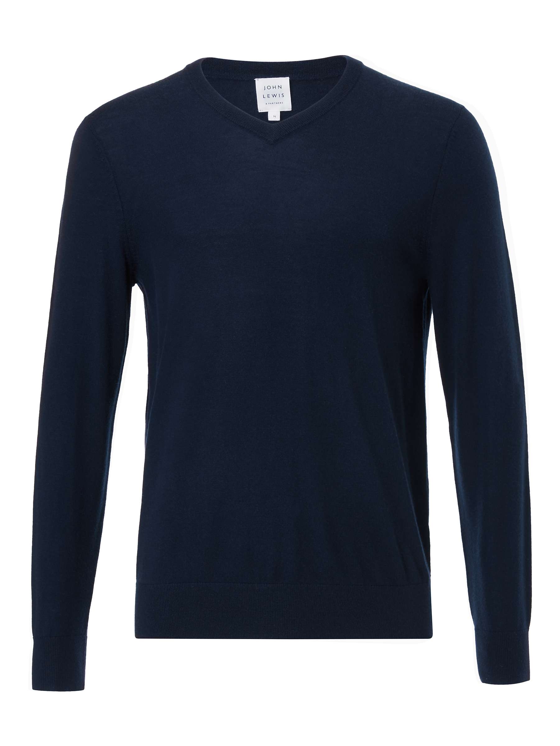 Buy John Lewis Extra Fine Merino Wool V-Neck Jumper Online at johnlewis.com