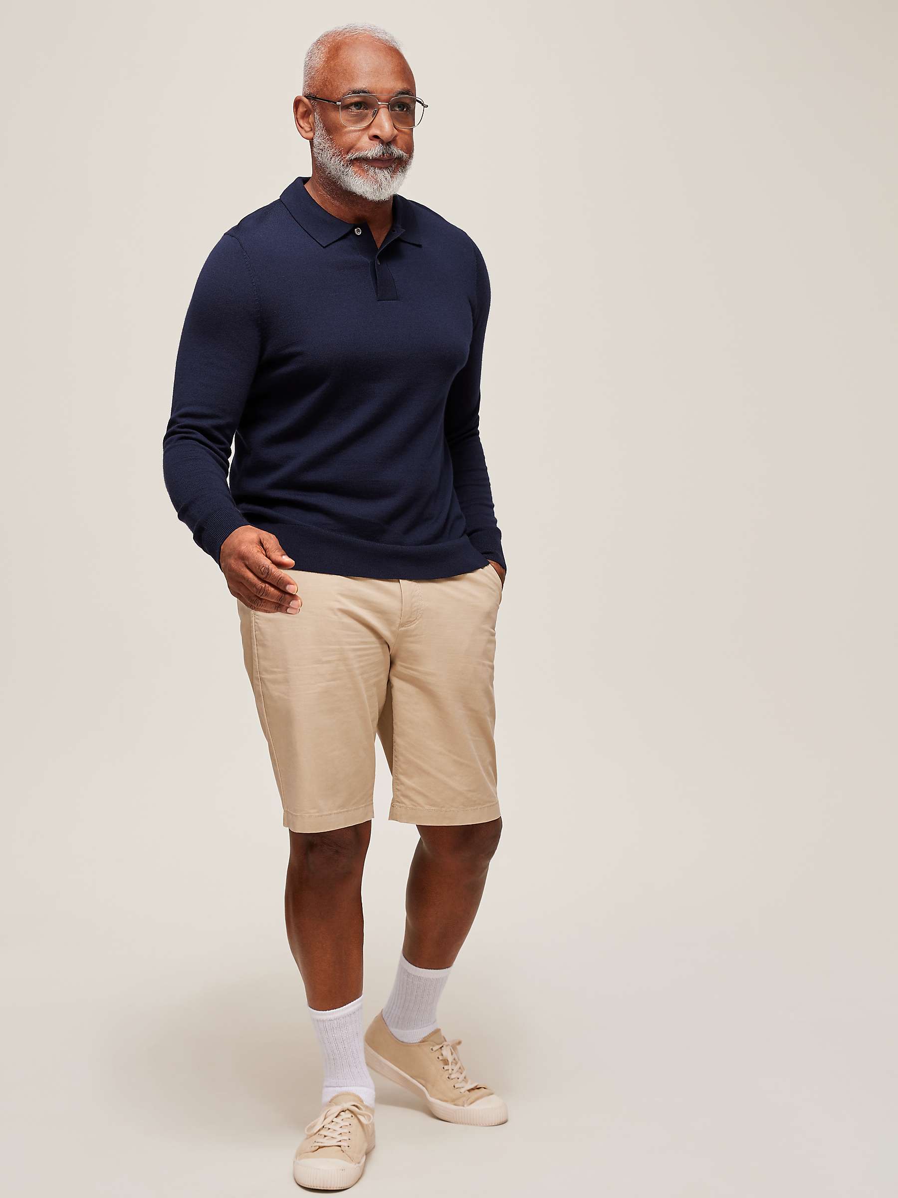 Buy John Lewis Extra Fine Merino Polo Top Online at johnlewis.com