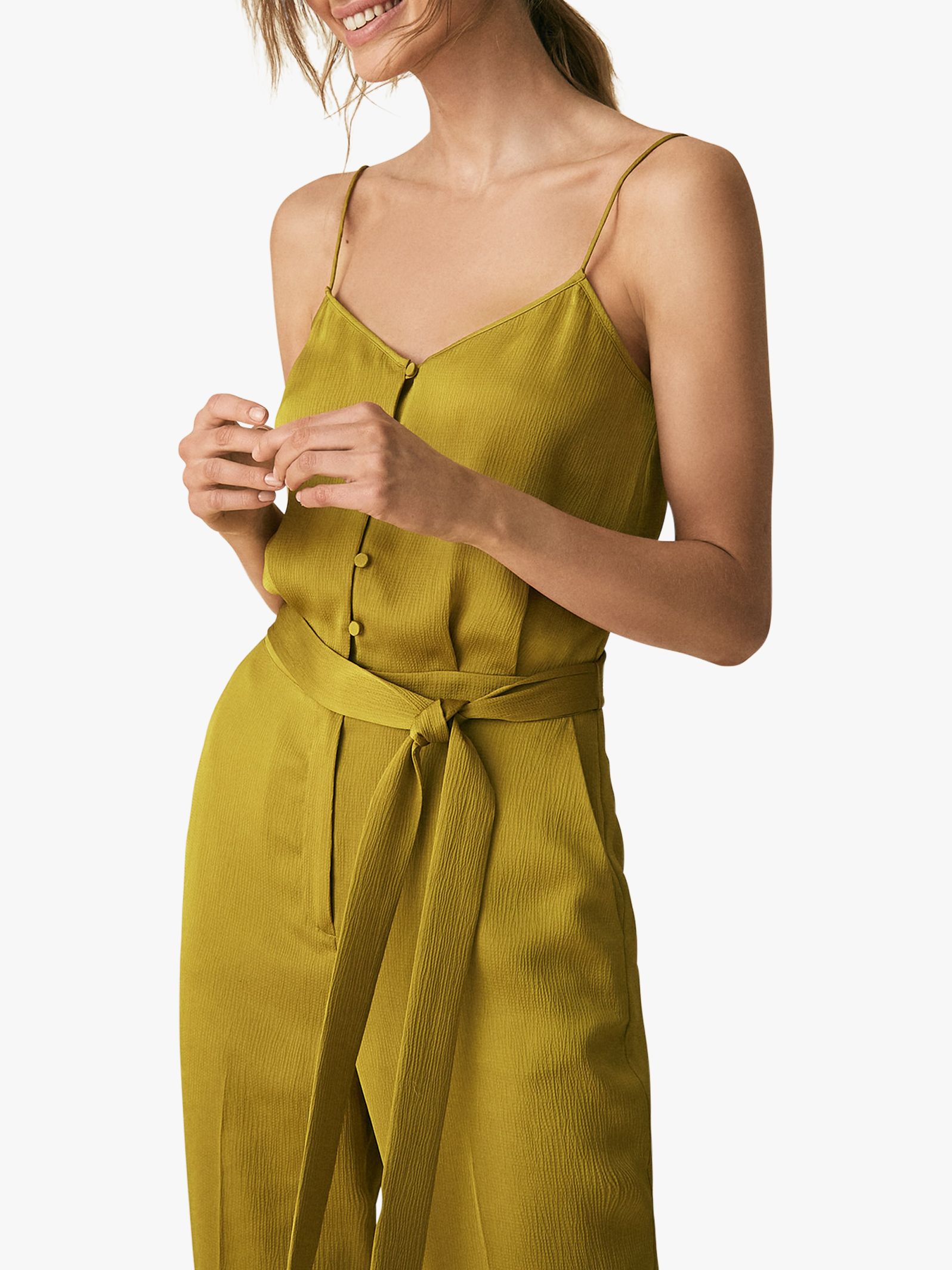 reiss green jumpsuit