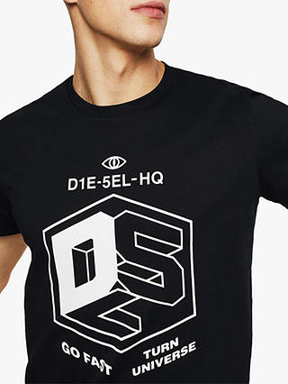 Diesel Diego Logo T-Shirt, Black
