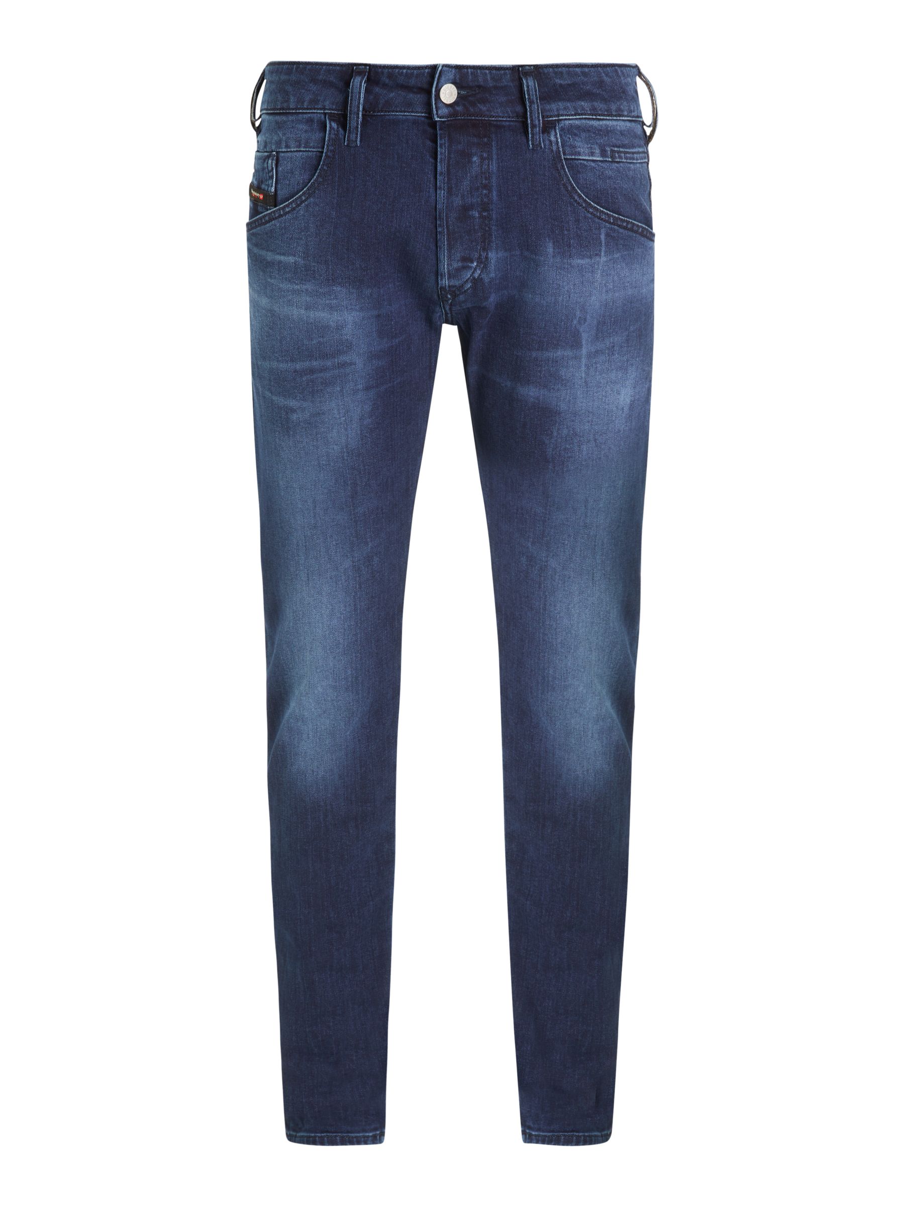 Diesel D-Bazer Tapered Jeans, Dark Blue