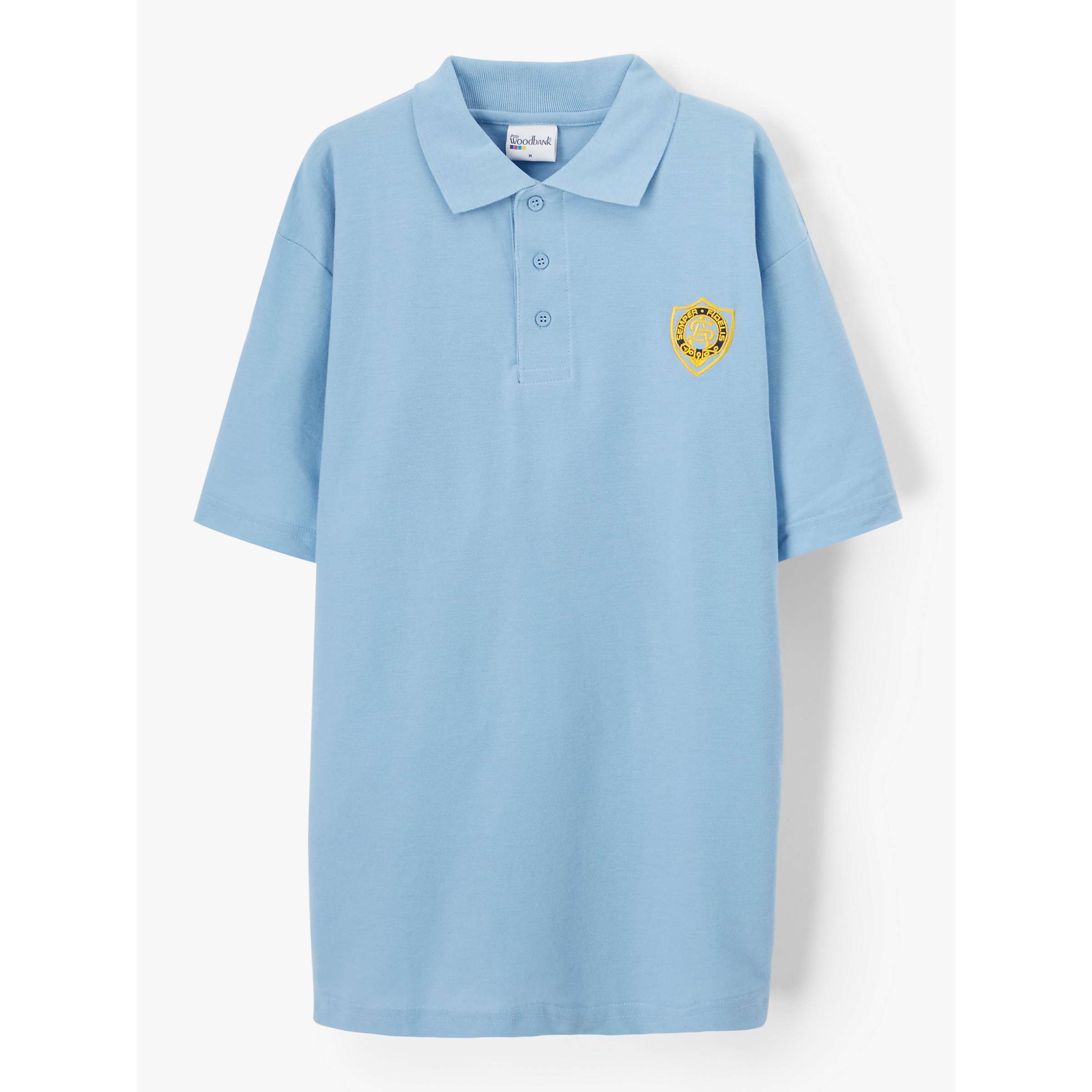 Buy St Anne's Catholic School Girls' Polo Shirt, Blue Online at johnlewis.com