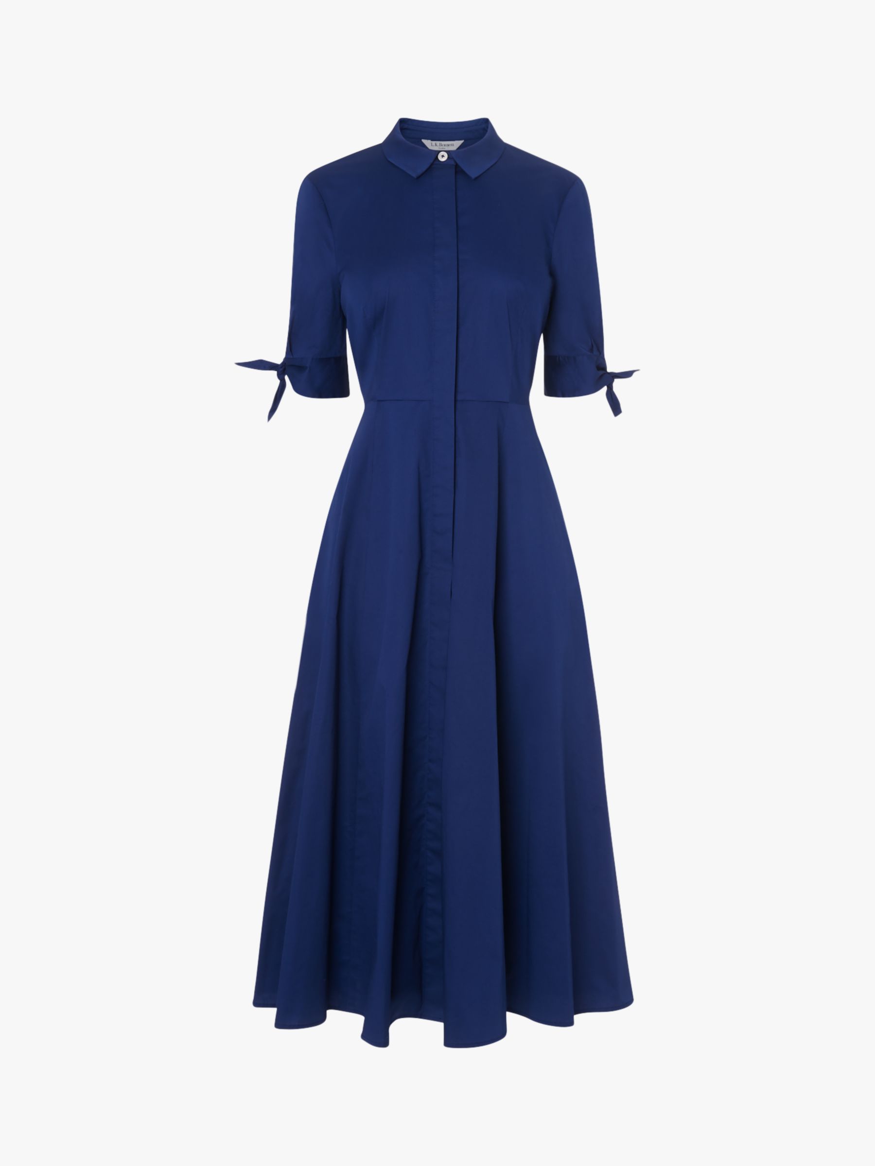 L.K.Bennett Darly Shirt Dress, Royal Blue