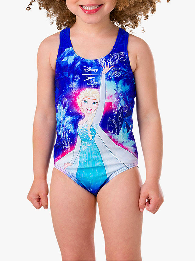 Speedo Disney Girls Frozen All In One Swimming suit