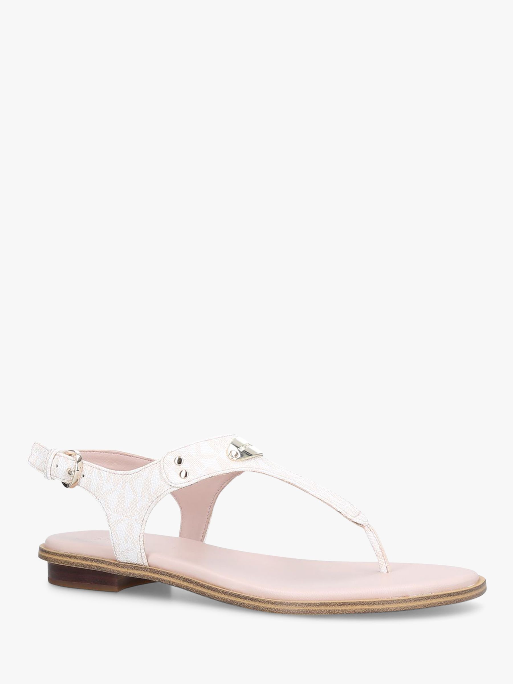 pink mk sandals