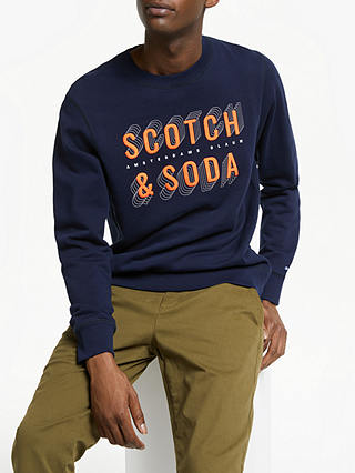 Scotch & Soda Branded Sweatshirt