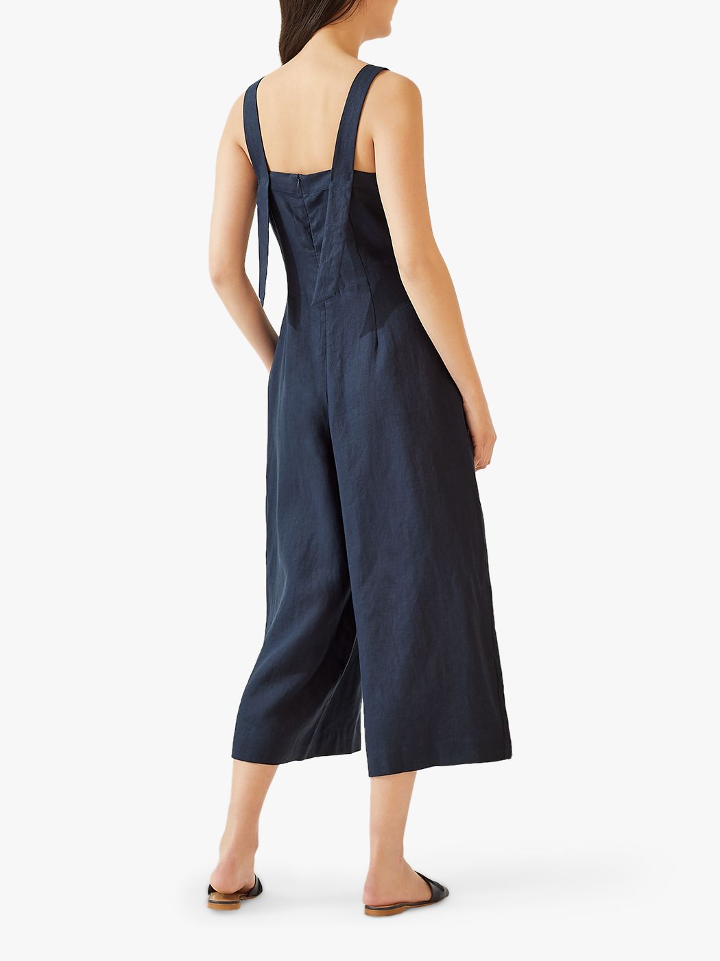 relaxed linen jumpsuit