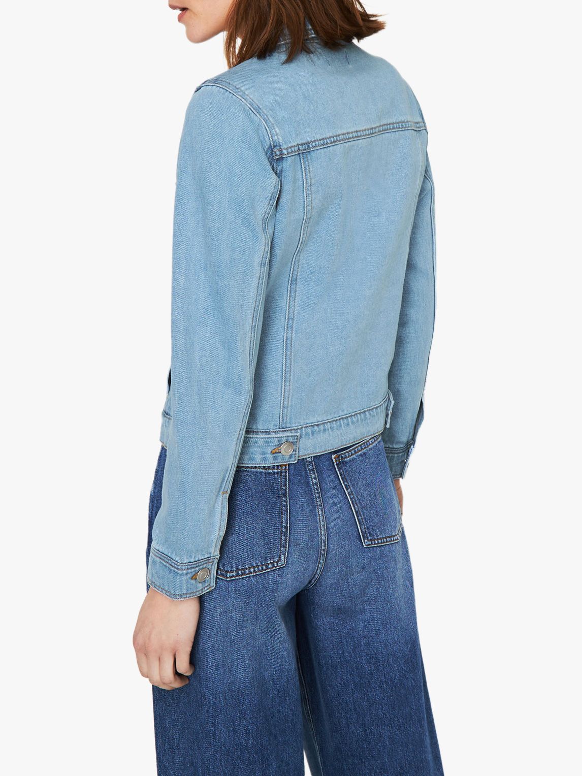 Warehouse Fitted Denim Jacket