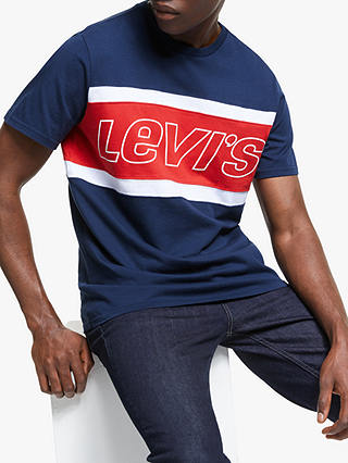 Levi's Colour Block Logo Tab T-Shirt