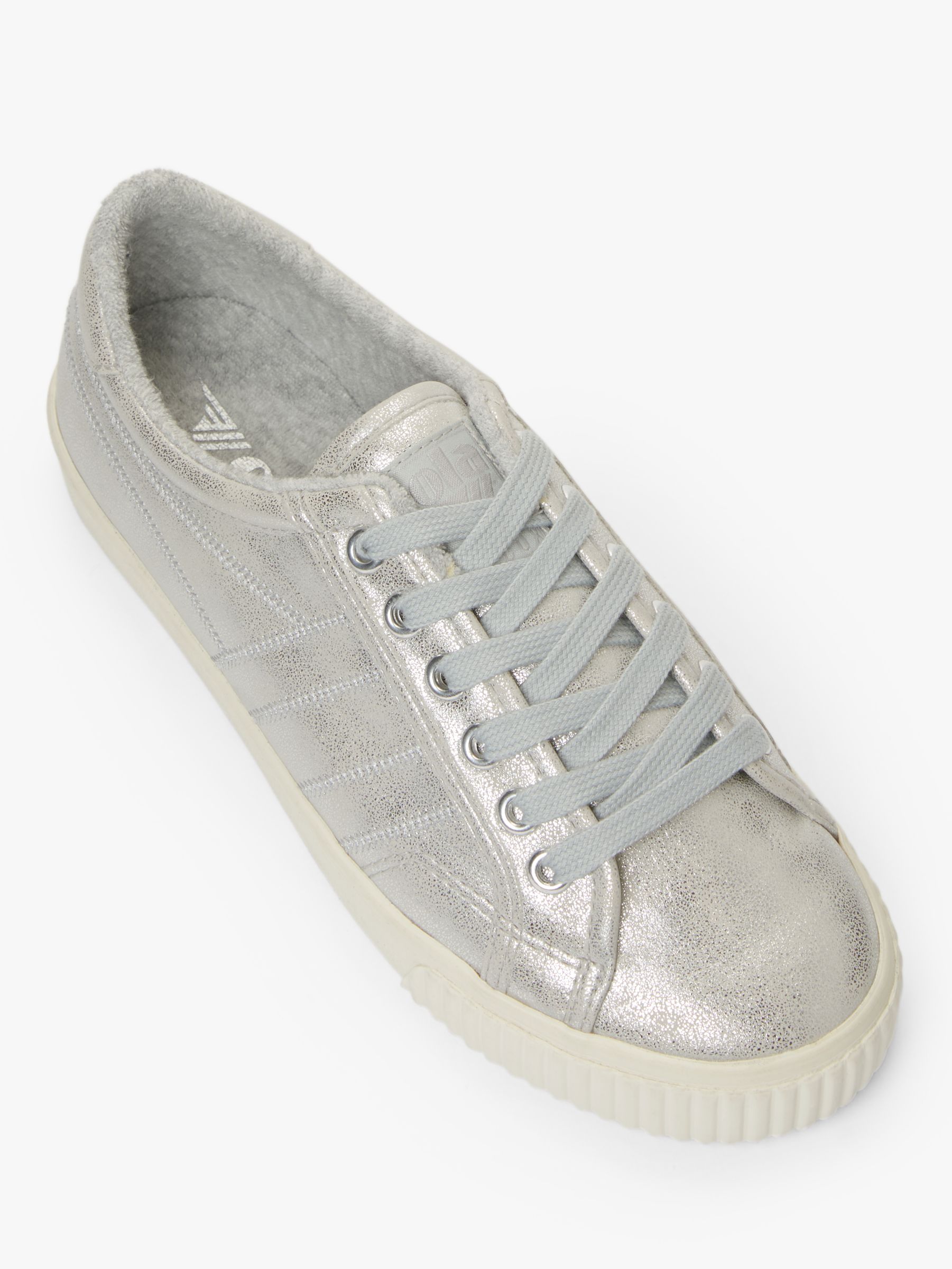 gola silver trainers