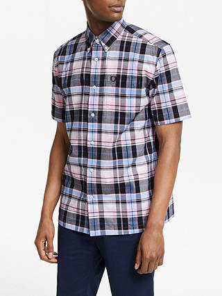 Fred Perry Madras Short Sleeve Check Shirt