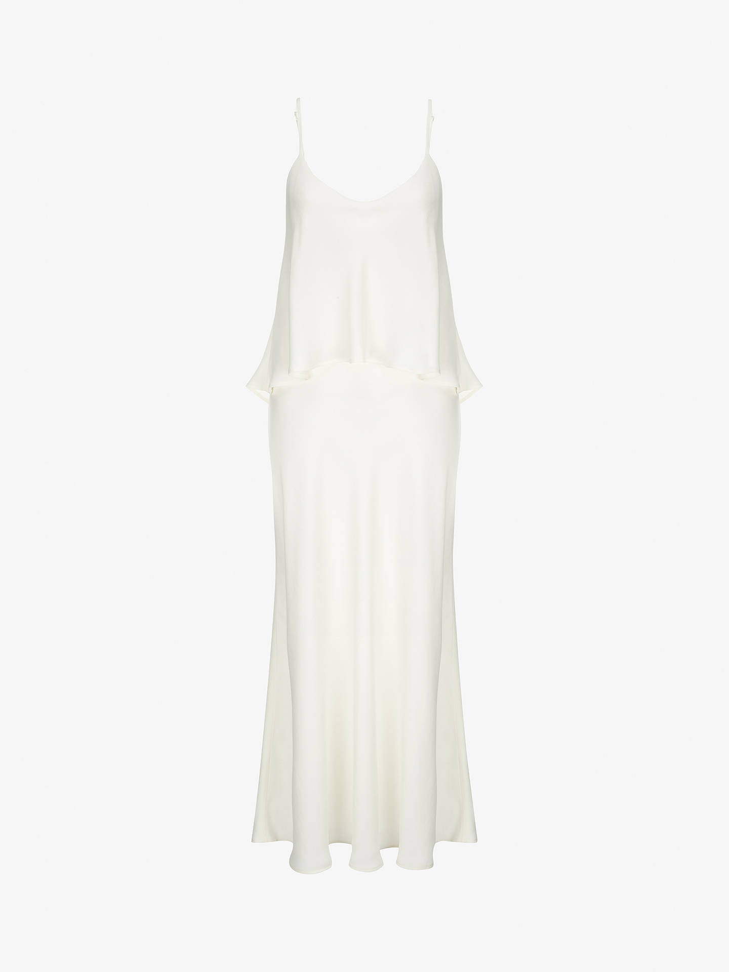 Finery Paige Double Layer Dress, Ivory at John Lewis & Partners