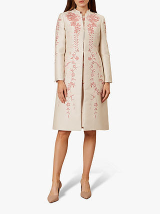 Hobbs Melody Coat, Oyster Posie