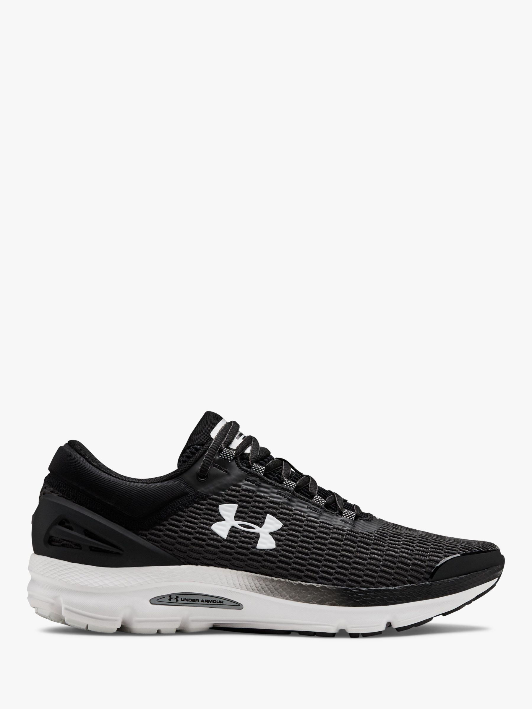 Under Armour Charged Intake 3 Men's Running Shoes, Black/White