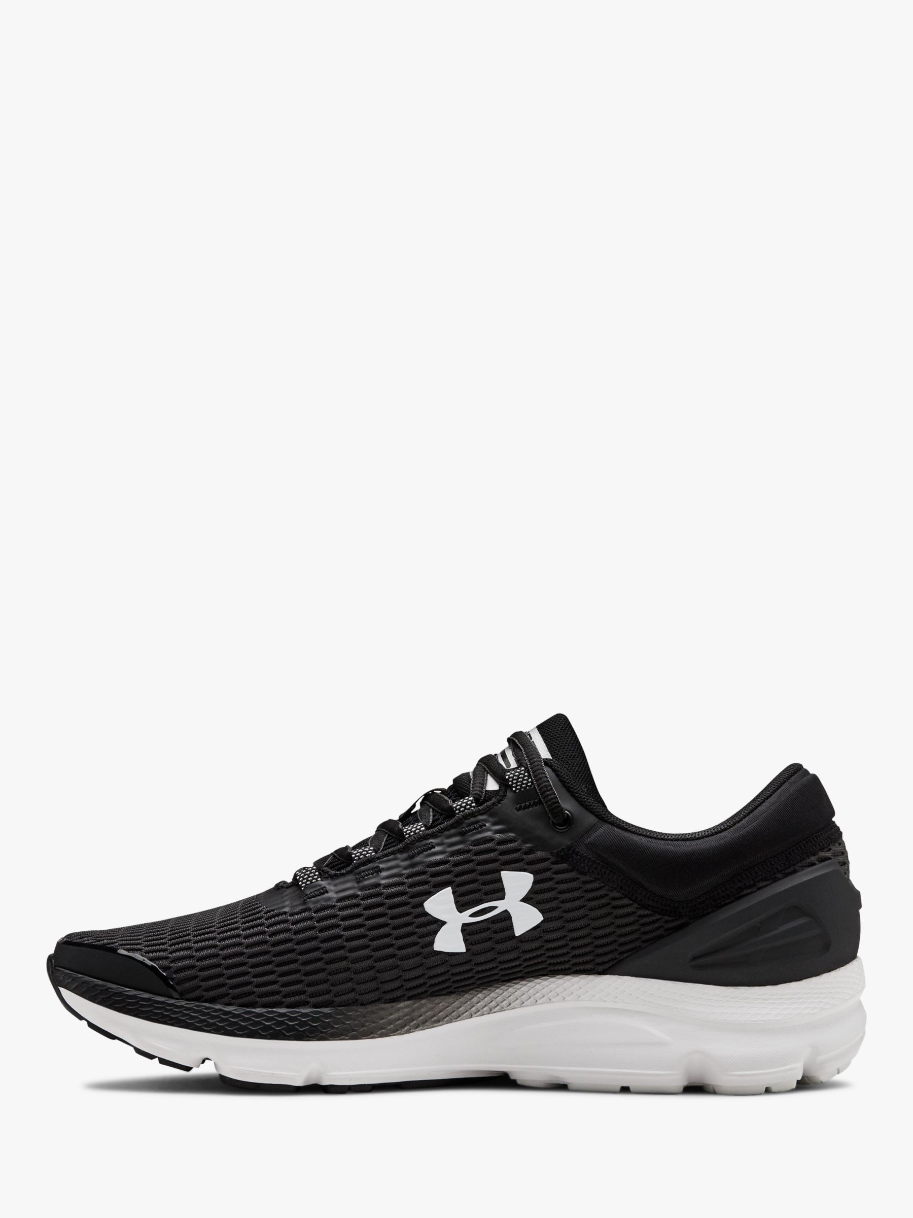 Under Armour Charged Intake 3 Men's Running Shoes, Black/White