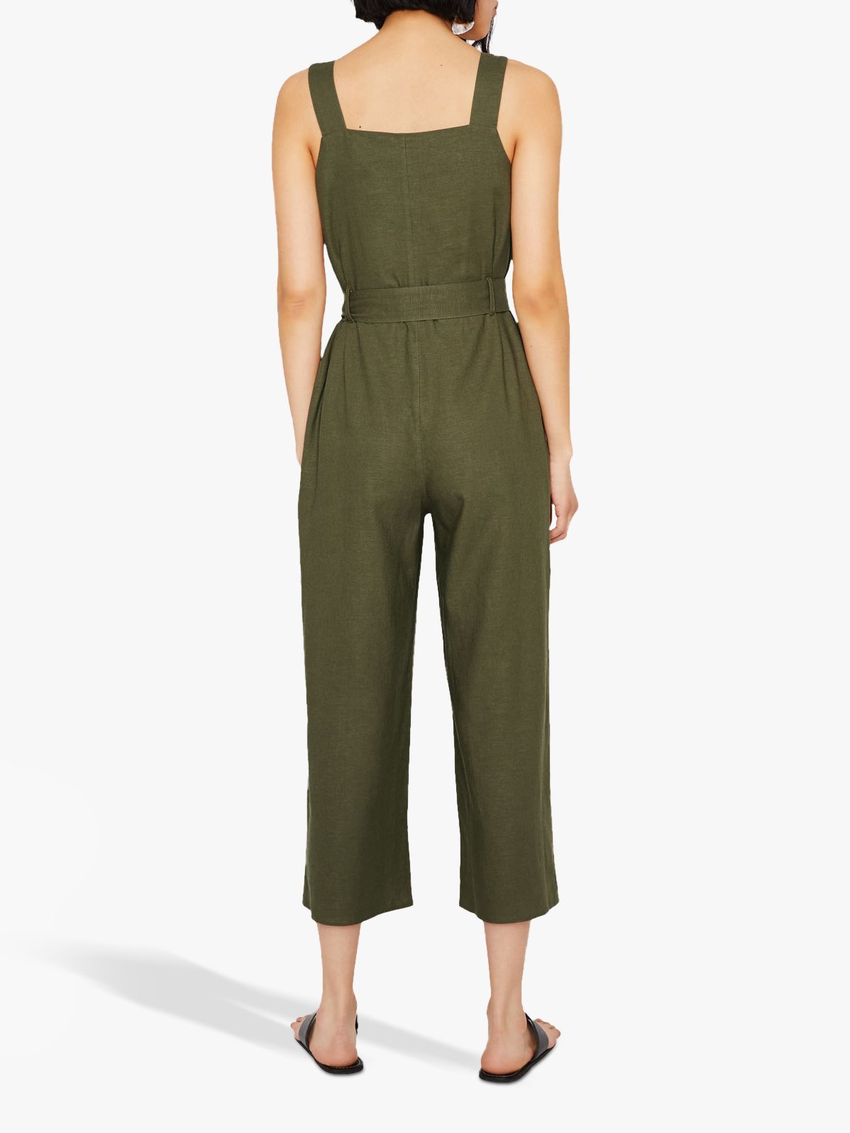 warehouse linen jumpsuit