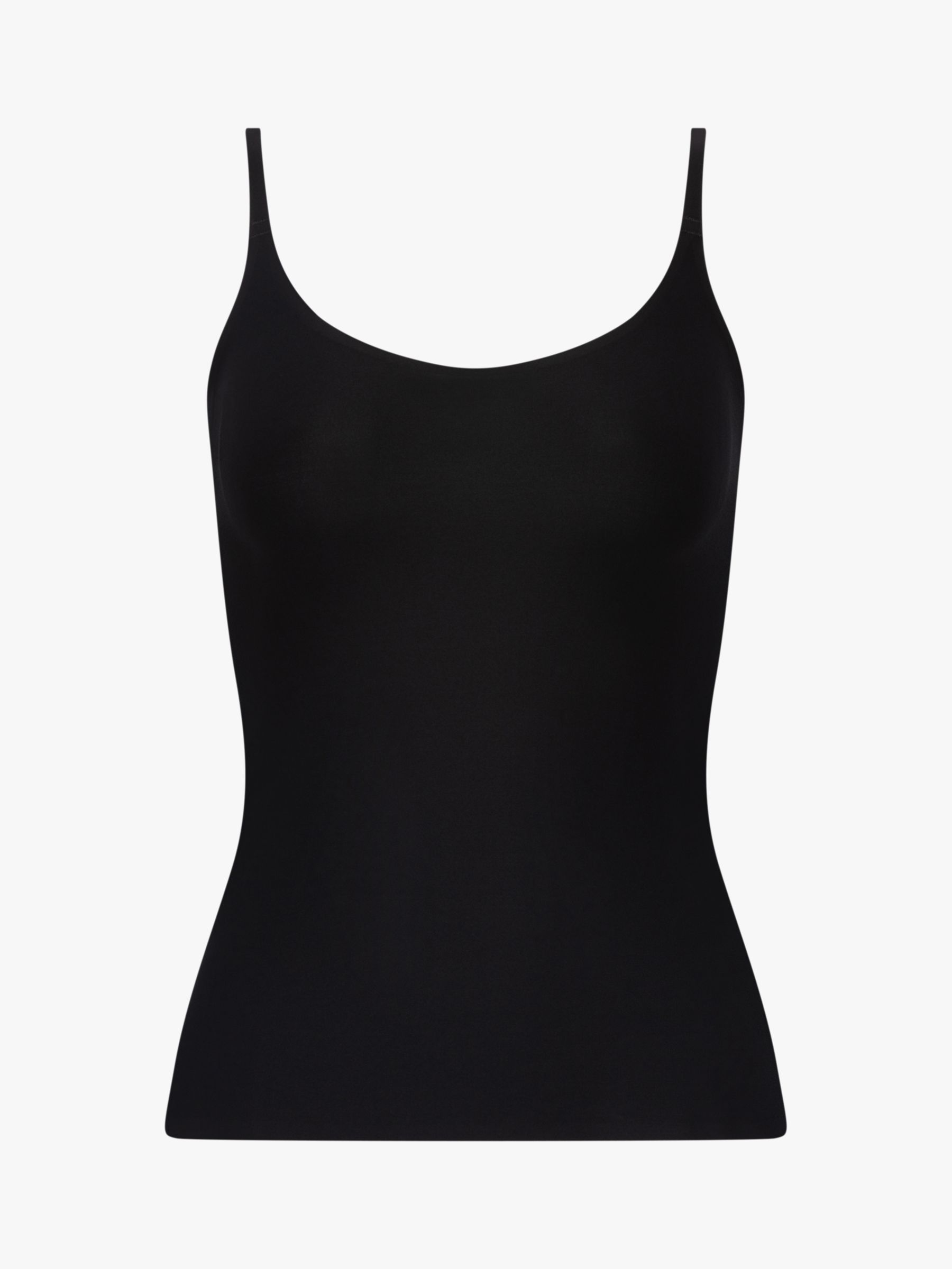Chantelle Soft Stretch Cami Vest, Black at John Lewis & Partners