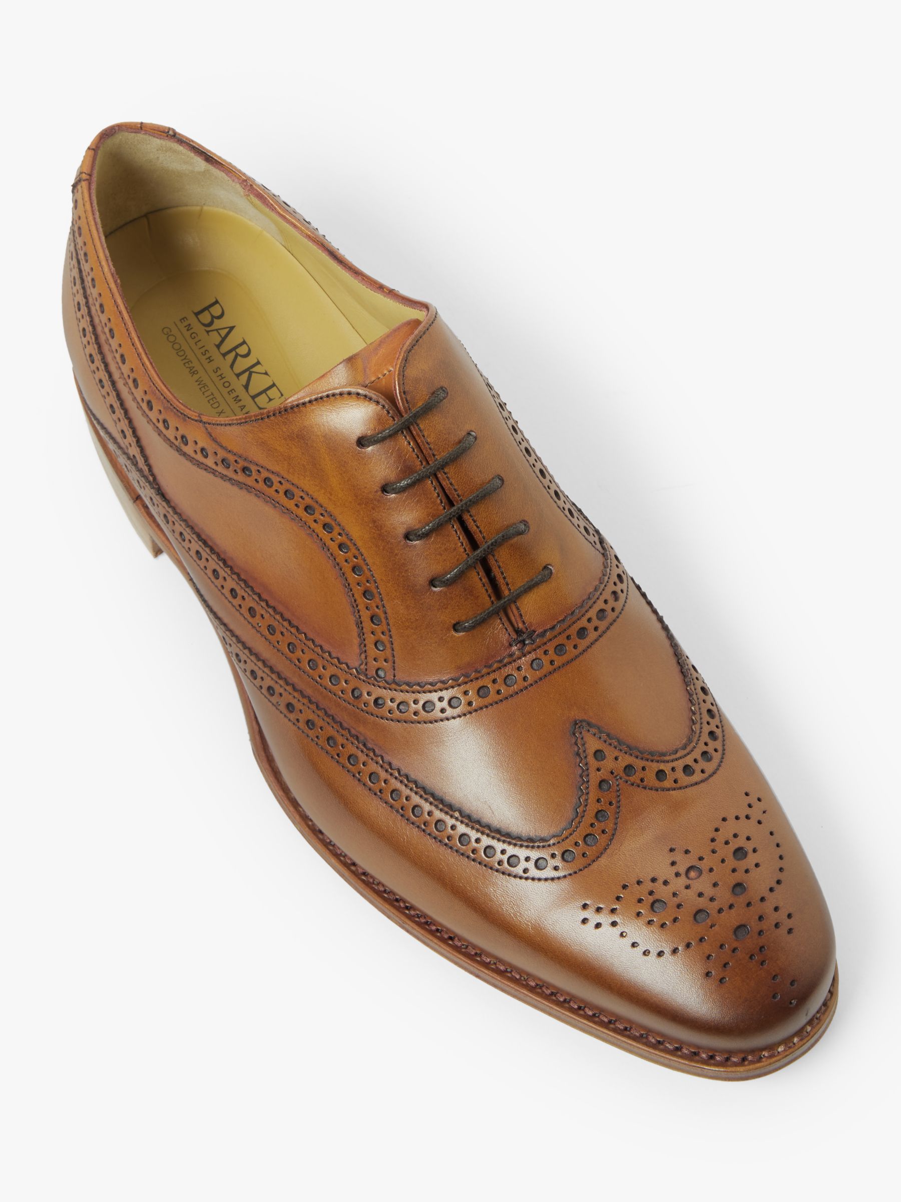 Barker Tech Turing Leather Brogues 