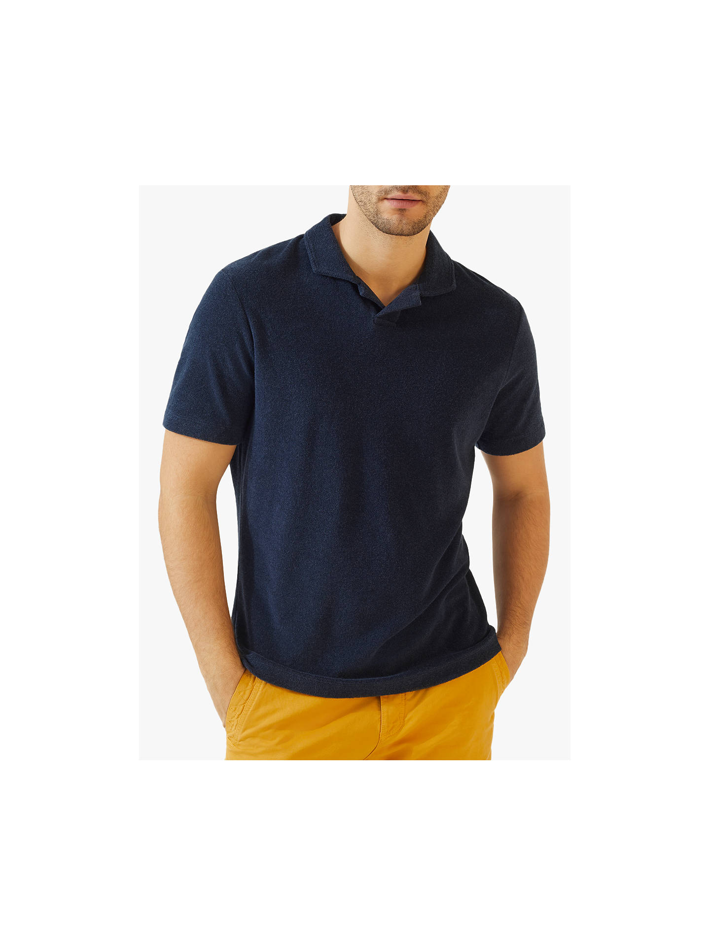 Jigsaw Terry Towelling Polo Shirt at John Lewis & Partners